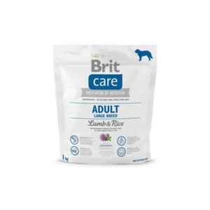 Корм для собак Брит весом от 25 кг Brit Care Adult Large Breed Lamb and Rice 1кг