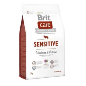 Сухой беззерновой корм Brit Care Adult Sensitive Venison для собак с чувствительным пищеварением с олениной 3 кг Brit Care