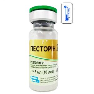 Вакцина Песторин 2 от геморрагической болезни кроликов 1 флакон 10 доз тип 2 Bioveta срок 09.2025