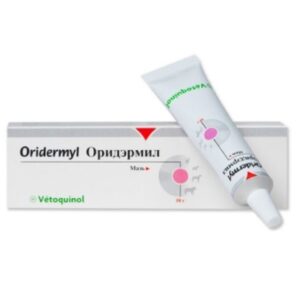 Мазь Оридермил для ушей собак и кошек 10 г Vetoquinol срок 11.2025