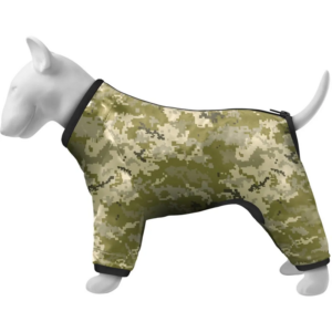Ветровка для собак WAUDOG Clothes Милитари  S40, В 56-59 см, С 37-40 см Collar