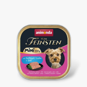 Корм для собак мини Vom Feinsten Adult  Mini   с птицей и лососем 150 г Animonda
