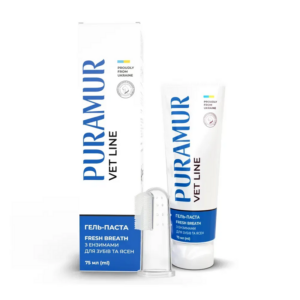 Гель-паста для кошек и собак 75 мл  Puramur Fresh Breath