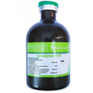 Раствор для инъекций Броваферан-100 100 мл Бровафарма срок 02.2026