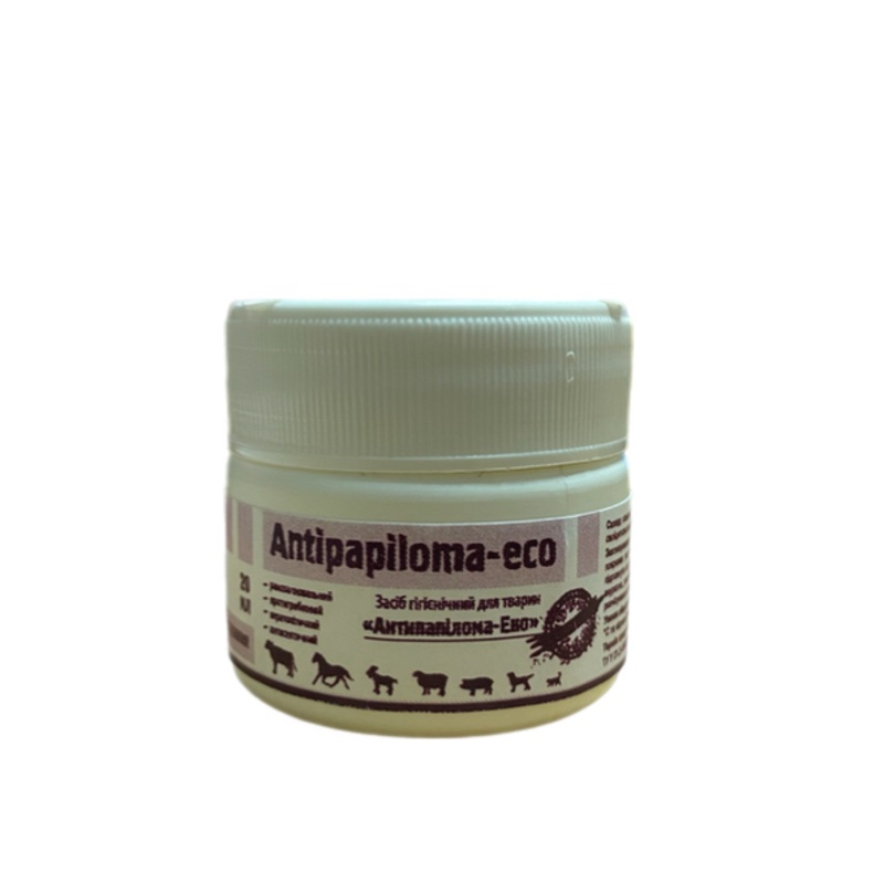 Мазь Антипапиллома Эко для лечения папилломатоза животных 20 мл  Круг Мазь Антипапиллома Эко для лечения папилломатоза животных 20 мл  Круг