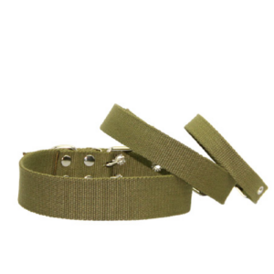 Ошейник Эконом брезент одинарный 40 мм 49-60 см 409001