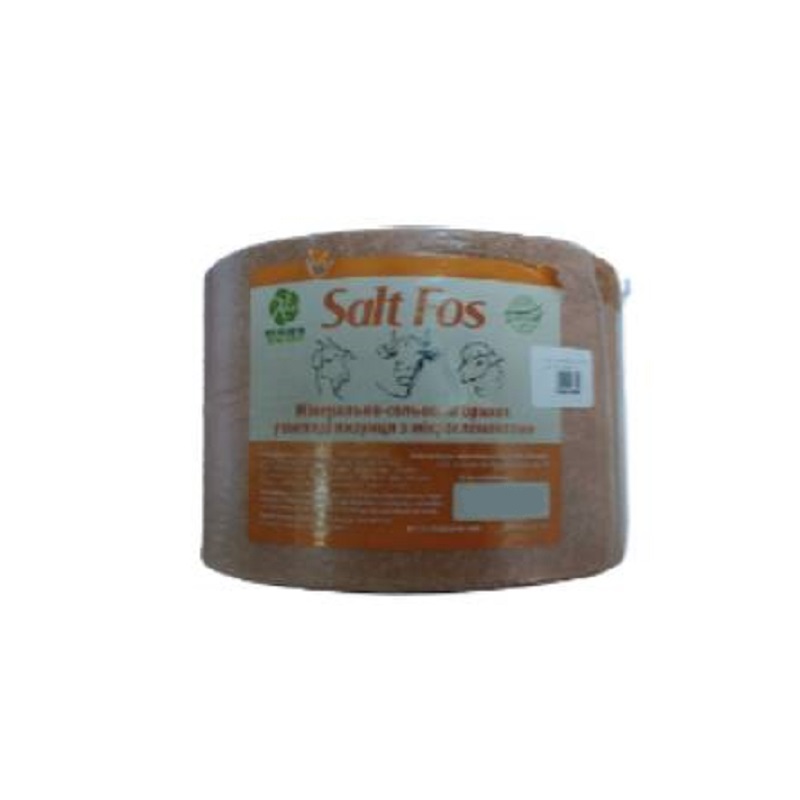 Соль-лизунец Salt Fos для животных с микроэлементами и витаминами 5 кг Технологии Здоровья срок 03.2026 Соль-лизунец Salt Fos для животных с микроэлементами и витаминами 5 кг Технологии Здоровья срок 03.2026