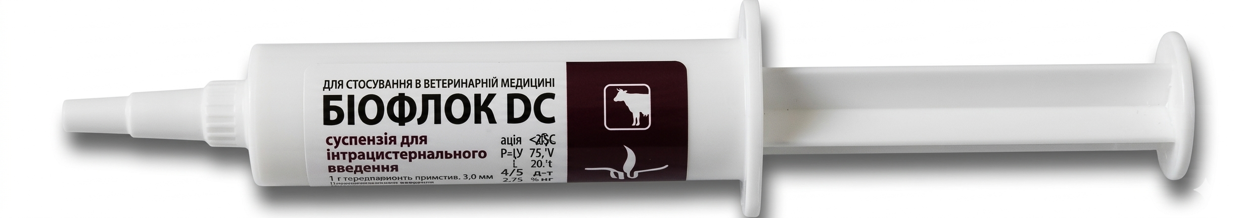 Биофлок DC для сухостойных коров (шприц-туба), 10 г Фарматон Биофлок DC для сухостойных коров (шприц-туба), 10 г Фарматон