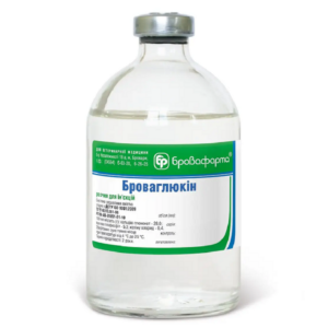 Раствор для инъекций Броваглюкин 100 мл Бровафарма срок 08.2026