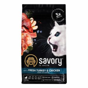 Пробник Savory Kitten Chicken with Fresh Turkey