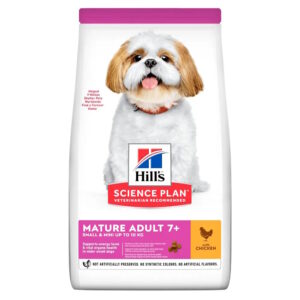 Сухой корм для собак мелких пород Mature Adult 7+ Small&Mini  с курицей 6 кг Hill's Science Plan