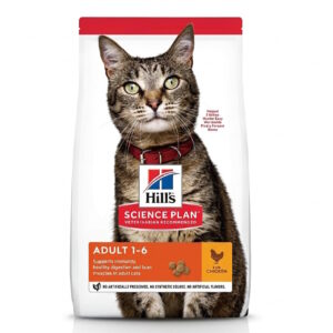 Сухой корм для котов Feline Adult с курицей 15 кг Hill's Science Plan