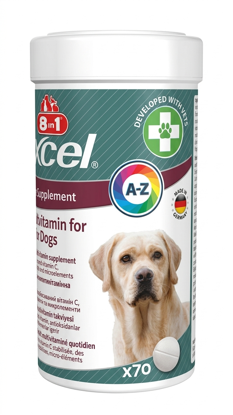 Бреверс Exel Multi - Vit Adalt для взрослых собак №70 таблетки Бреверс Exel Multi - Vit Adalt для взрослых собак №70 таблетки