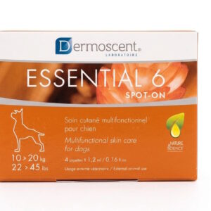 Капли для собак Dermoscent Essential 6 spot-on для ухода за кожей и шерстью 10-20 кг 4 шт ( под заказ 3 рабочих дня)