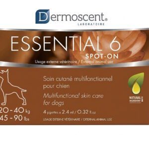 Капли для собак Dermoscent Essential 6 spot-on для ухода за кожей и шерстью 20-40 кг 4 шт ( под заказ 3 рабочих дня)