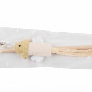 Игрушка д/кош Удочка дразнилка Рыбка с игрушкой и пером арт.3185-M-HCT