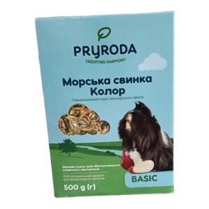 Корм для длинношерстных морських свинок + біотин 500 г Природа 13213223/PR241069 Корм для длинношерстных морських свинок + біотин 500 г Природа 13213223/PR241069