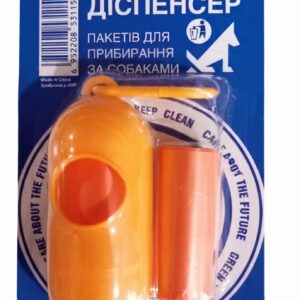 Диспенсер с пакетами для фекалий 2 рулона по 20 пакетов на блистере FUNtastic Диспенсер с пакетами для фекалий 2 рулона по 20 пакетов на блистере FUNtastic